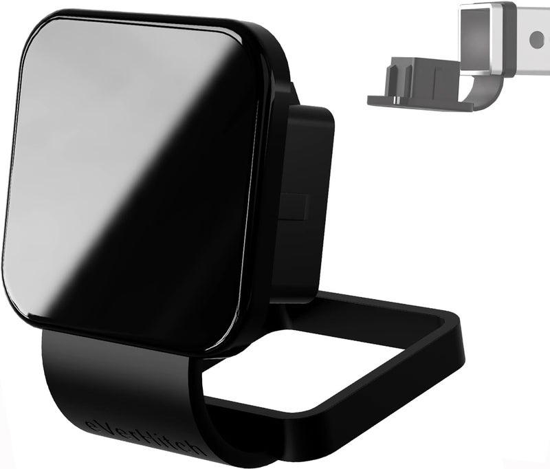 eVerHITCH 2 Inch Universal Tow Hitch Covers, Trailer Hitch Cover Tube Plug Insert, Car Exterior Accessories, Receiver Tube Hitch Plug (Plain Black, Fits 2" Receiver) - Image 1